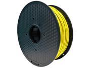 3D PLA Filament 1.75mm Yellow 1LBS