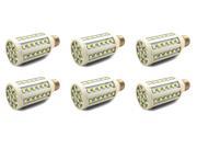 60x 5050 12V 24V 15W DC LED Light Bulb Off Grid RV Battery Fits E26 E27 Cool White 6 Pack