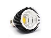 DC 12V COB 4W LED Black Low Heat Aluminum Spot Light Bulb PAR16 50mm Down Fits E26 E27 Cool White 6000k Lamp