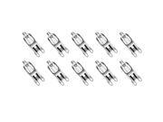 120V G9 Halogen Clear Lense Light Bulb 25W Warm White JCD Type Replacement 10 Pack