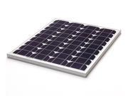 50 Watt 18 Volt Solar Panel PV Module Photovoltaic Generator Sun Power Collector