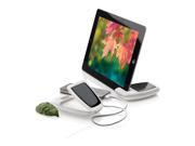 The hook compact 5V 2600mA designer USB phone tablet PV charger with stand