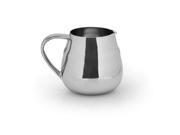 Straight 0.5 qt. Stainless Steel and Dishwasher Safe Creamer