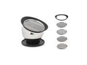 Zeno Stainless Steel and Dishwasher Safe Grater Bowl 6 Piece Set