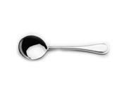 Hotel Line Classic Stainless Steel Dishwasher Safe and Corrosion Resistant Extra Wide Cosmo Soup Spoon