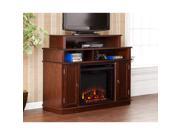 Belmopan Media Stand with Built In Remote Control Electric Fireplace