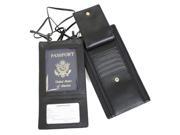 Leather Security Passport Wallet