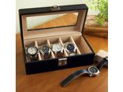 Leather Watch Box Valet Case