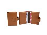 Royce Leather Double Decker Playing Card Case