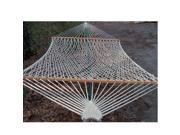 Twin Oaks Olefin Rope Woven Hammock