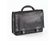 Clava Tuscan Leather Flap Briefcase
