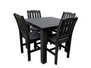 The Lehigh Collection Highwood 5pc Counter Height Outdoor Dining Set
