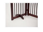 Wooden 2 Support Feet for 360 deg. Configurable Collection Pet Gates with Rubber Pads