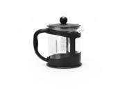 Heat Resistant Borosilicate Glass Tea Maker with Stainless Steel Fine Mesh Filter