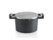 Neo 1.9 qt. Cast Aluminum and Nonstick Casserole Pot with Stainless Steel Lid and High Temperature Silicone Coating