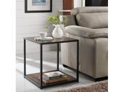 Altra End Table with Metal Frame