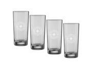 Kasualware Compass Point Highball Glasses Set of 4