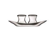 Wagenfeld 3 pc 2.25 Pepper Salt Set with Stand