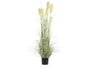 PVC Foliage Reed Grass in a Poly Insertable Pot