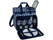 Picnic at Ascot Picnic Cooler with Service for 4