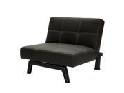 Delaney Faux Leather Upholstered Chair with Solid Wood Frame and Durable Inner Foam Cushion