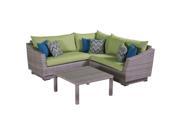 Cannes 4 Piece Sectional and Table