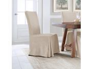 Serta Relaxed Fit Smooth Suede Cover for Dining Chair