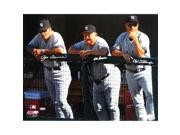 MLB Joe Torre Don Zimmer and Mel Stottlemyre Triple Signed Photograph