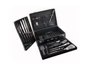 32 Piece Stainless Steel Cutlery Set with Ergonomically Crafted Handles and Lockable Case by BergHOFF