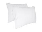 Tailor Fit 2 Piece Luxury Spa Hair Care Antistatic Zipper Pillow Protector