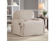Serta Relaxed Fit Cotton Duck Slipcover for T Chair