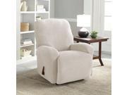 Serta Stretch Grid 4 Piece Slipcover for Recliner