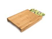 Studio 12.75 Bamboo Chopping Board with 12 Slide Out Melamine Tray by BergHOFF