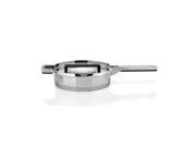 Neo 2.5 qt. Stainless Steel and 3 Layer Capsule Base Dishwasher Safe Deep Skillet with Phenolic Resin Handles and Pouring Spout