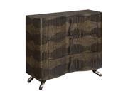 Alligator Embossed 3 Drawer Chest by Coast to Coast