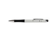 ACCO BRANDS 3 In 1 Laser Pointer With Stylus And Pen Class 2 Projects 984 Ft Silver