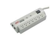 SCHNEIDER ELECTRIC Surgearrest Personal Power Surge Protector 7 Outlets 6 Ft Cord 240 Joules