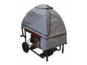 GenTent 10k Universal Fit Wet Weather Safety Canopy for Portable Generators Assembled in USA GreySkies Color