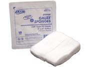 Dukal Type Vii Gauze Sponge 8 x4 12 Ply Sterile Plastic Tray 10 ty 80ty cs pack Of 80