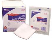 Dukal Caliber Type Vii Gauze Sponge 4 x4 8 Ply Sterile 2 pk 50pk bx 12bx cs pack Of 12