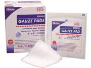 Dukal Gauze Pad 4 x4 12 Ply Sterile 1 pk 25pk bx 24bx cs pack Of 24