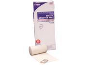 Dukal Elastic Bandage 4 x4.5yds Non Sterile With Clips Latex 10rl bx 5bx cs pack Of 5