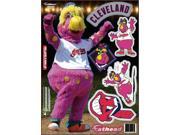 Fathead Cleveland Indians Mascot Slider pack Of 6