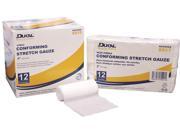 Dukal Basic Care Conforming Stretch Gauze 3 Non Sterile 12rl bg 8bg cs pack Of 8