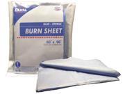 Dukal Burn Sheet Blue 60 x96 Sterile 1 pk 12pk cs pack Of 12