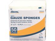 Dukal Basic Care Gauze Sponge 3 x3 12 Ply Sterile 2 pk 50pk bx 24bx cs pack Of 24