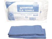 Dukal Or Towel Pre Treated 17 x26 Blue Non Sterile Bulk 400 cs pack Of 400