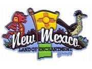 Jenkins New Mexico 2d Magnet Elements pack Of 96