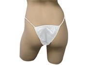 Dukal Reflections Spa Undergarments Bikini Panty White Non Sterile 1 bg 25bg pk 10pk cs pack Of 10