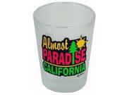 Jenkins California Frosted Shotglass Almost Paradise pack Of 72